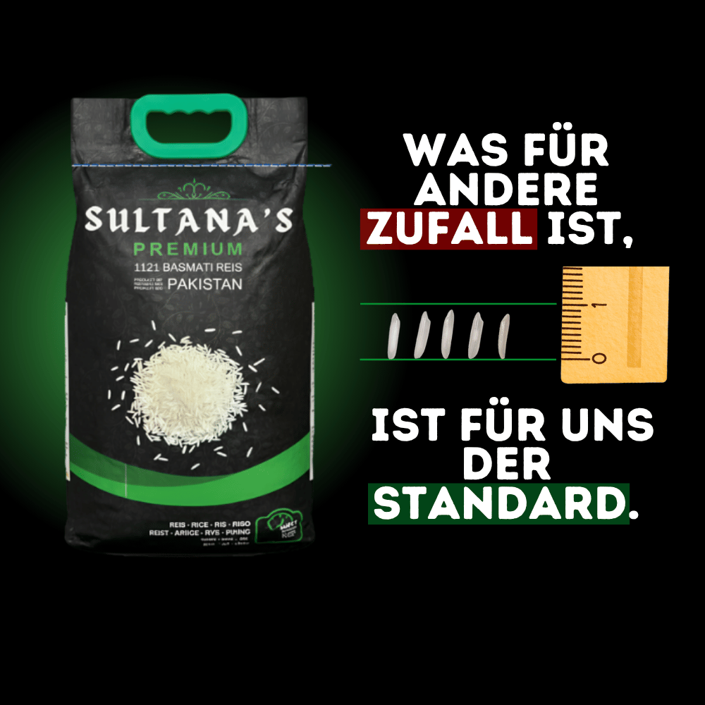 Basmati Reis 20kg - Sultana's Premium