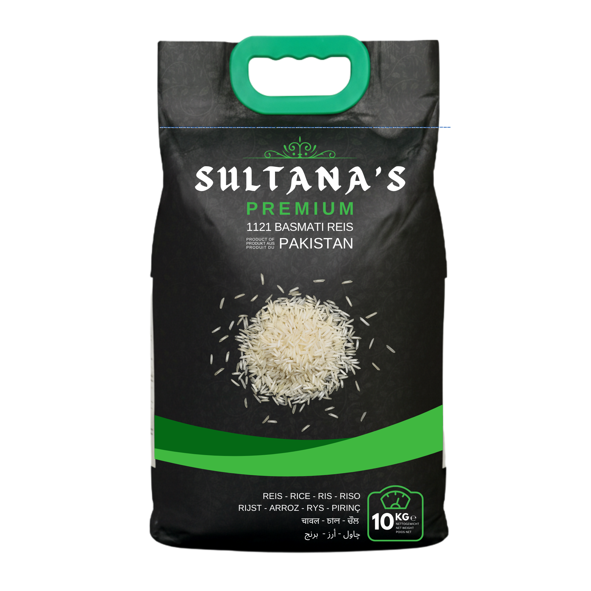 Basmati Reis 10kg - Sultana's Premium