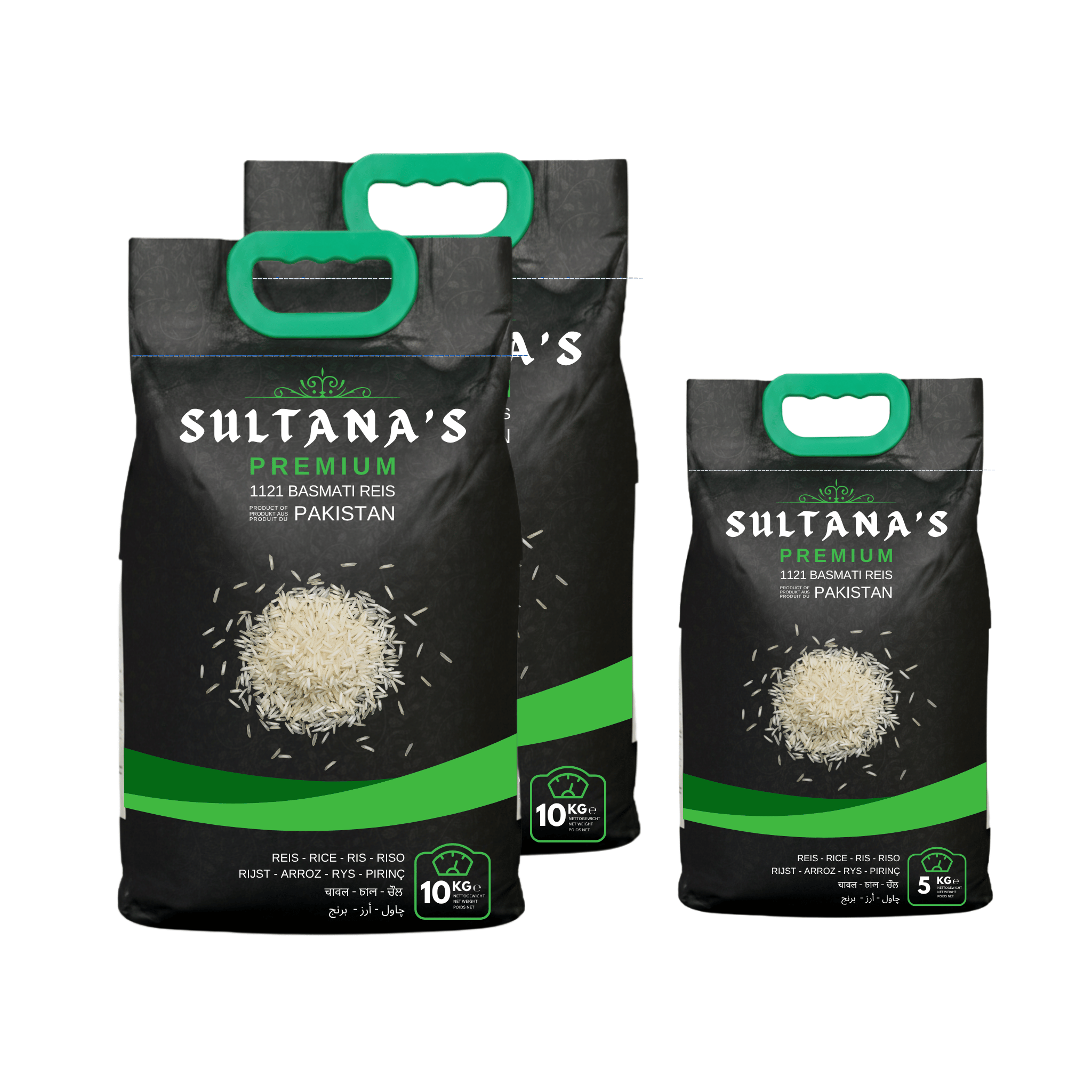 Basmati Reis 25kg - Sultana's Premium
