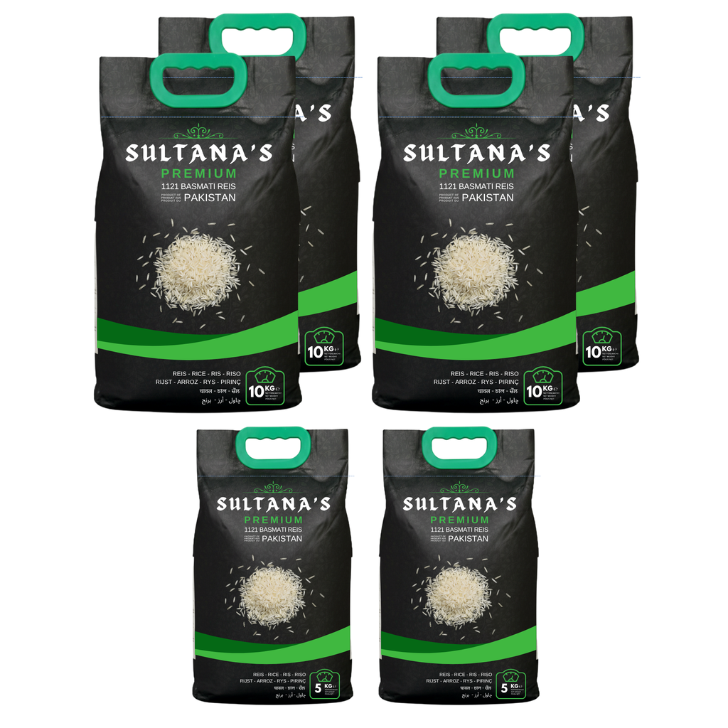 Basmati Reis 50kg - Sultana's Premium