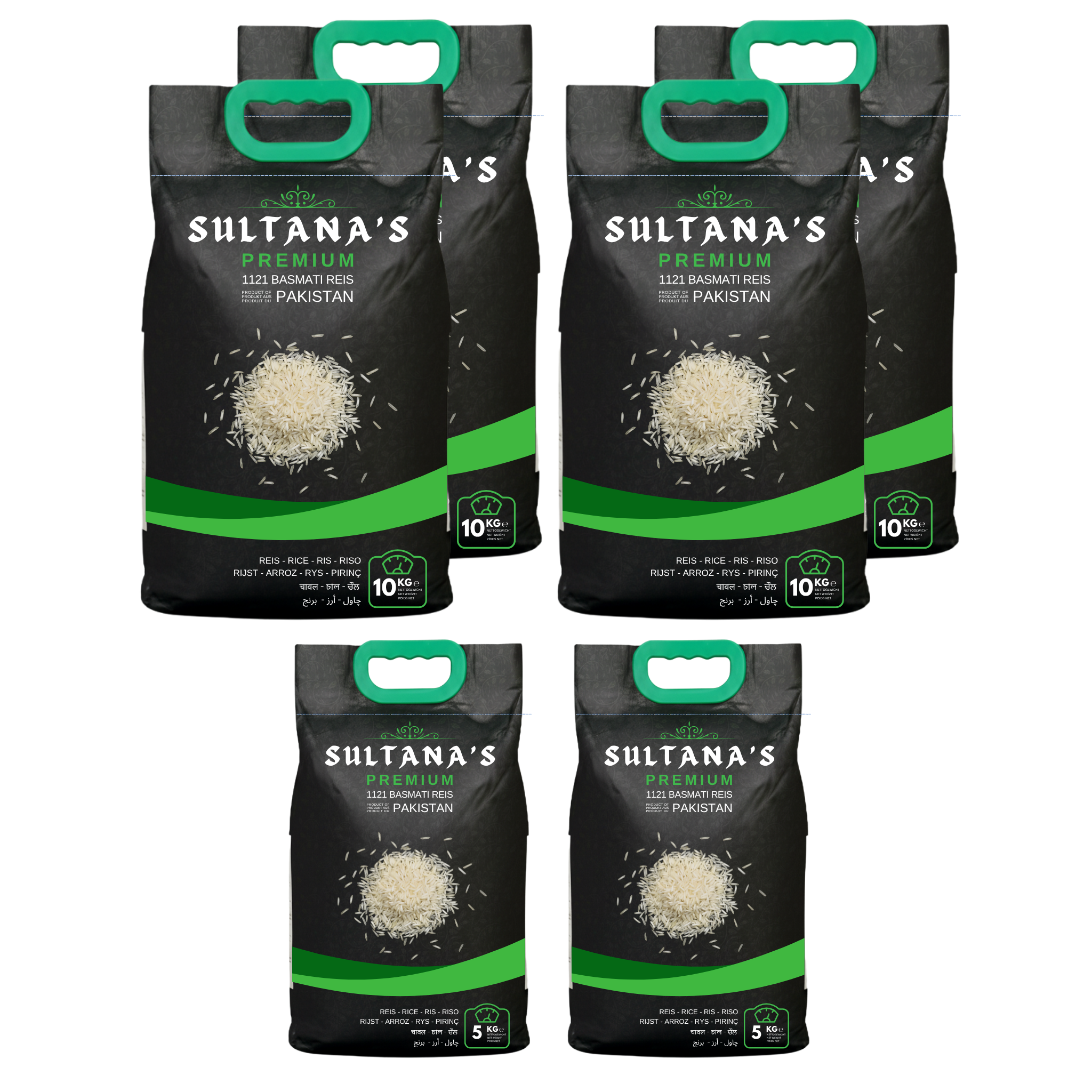 Basmati Reis 50kg - Sultana's Premium