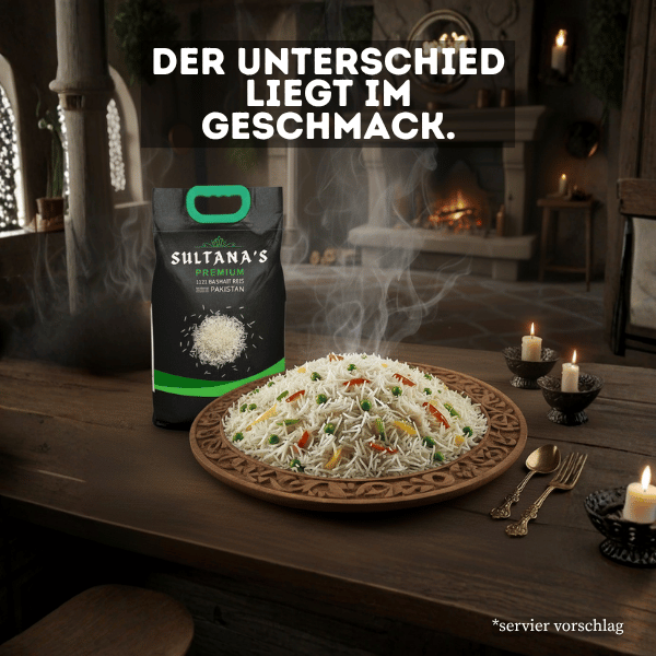 Basmati Reis 25kg - Sultana's Premium